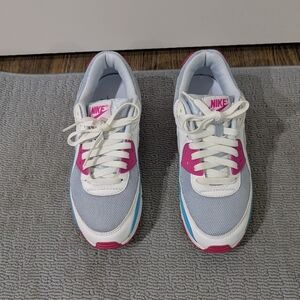 Nike Air Max 90 Pink and Gray Sneakers